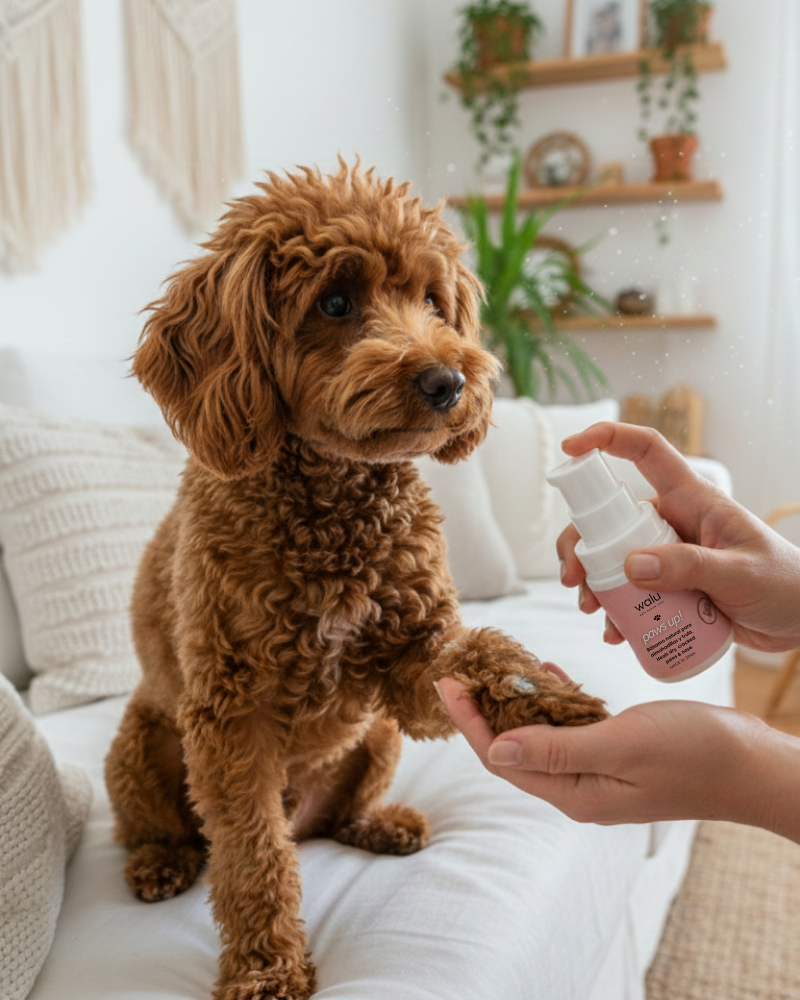 crema organica para patas perros