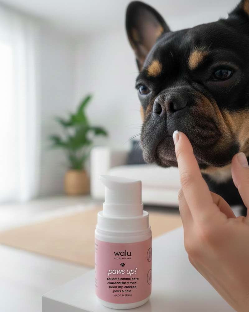 crema regenadora de almohadillas perros