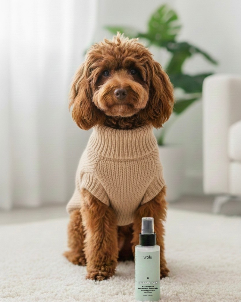 acondicionador para perros vegano